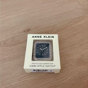 Anne Klein Black Apple Watch Bumper